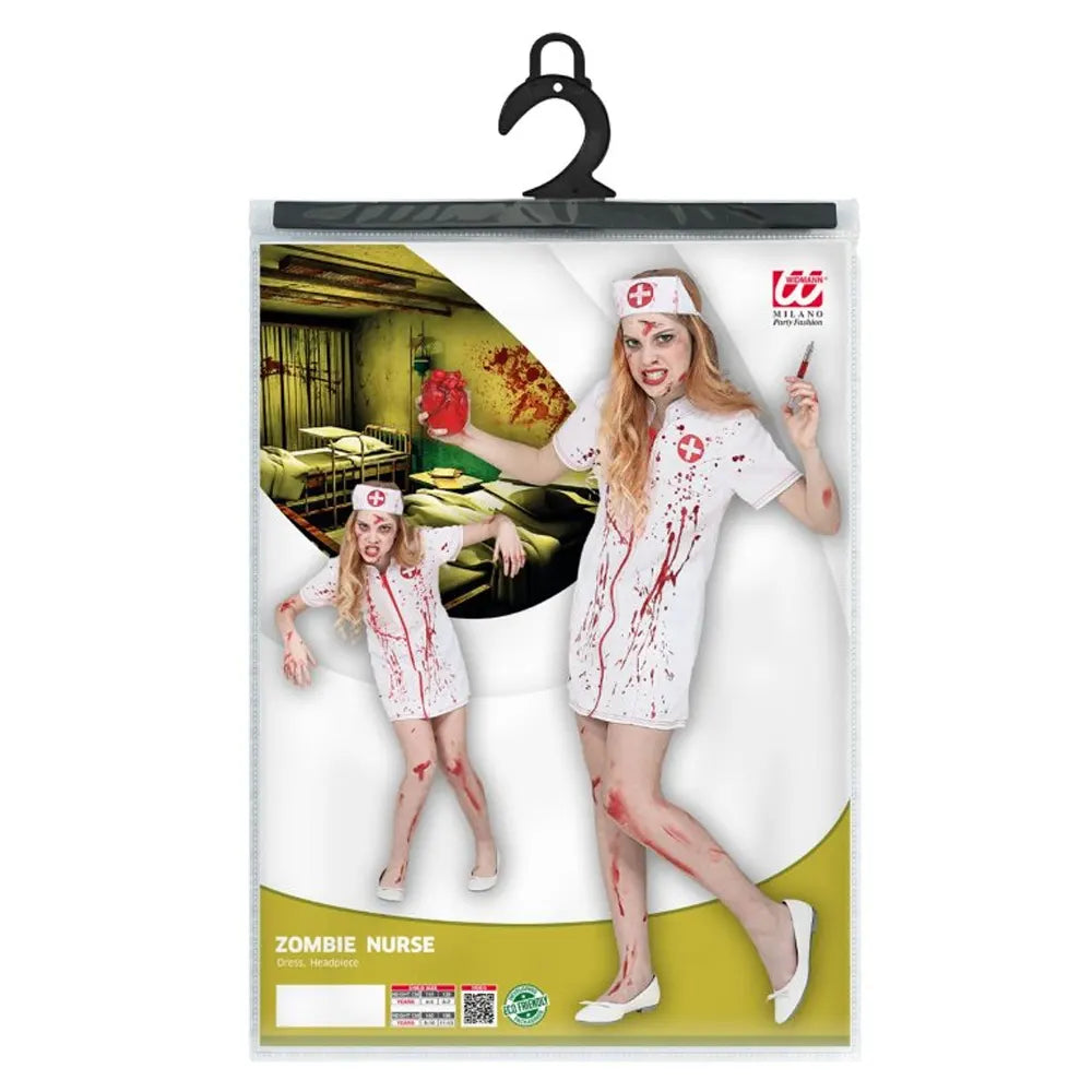 Disfraz de enfermera zombie