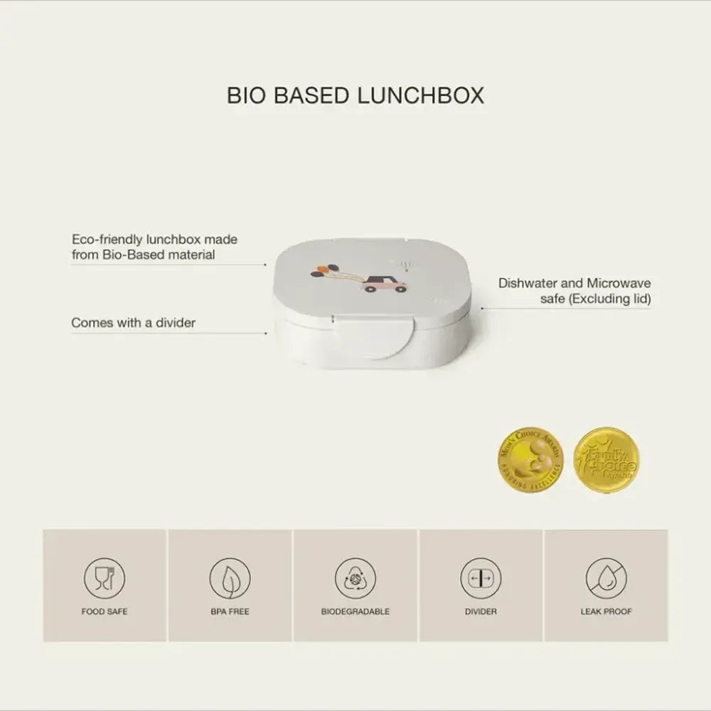 سيترون صندوق غداء عضوي بقسمين – مركبات