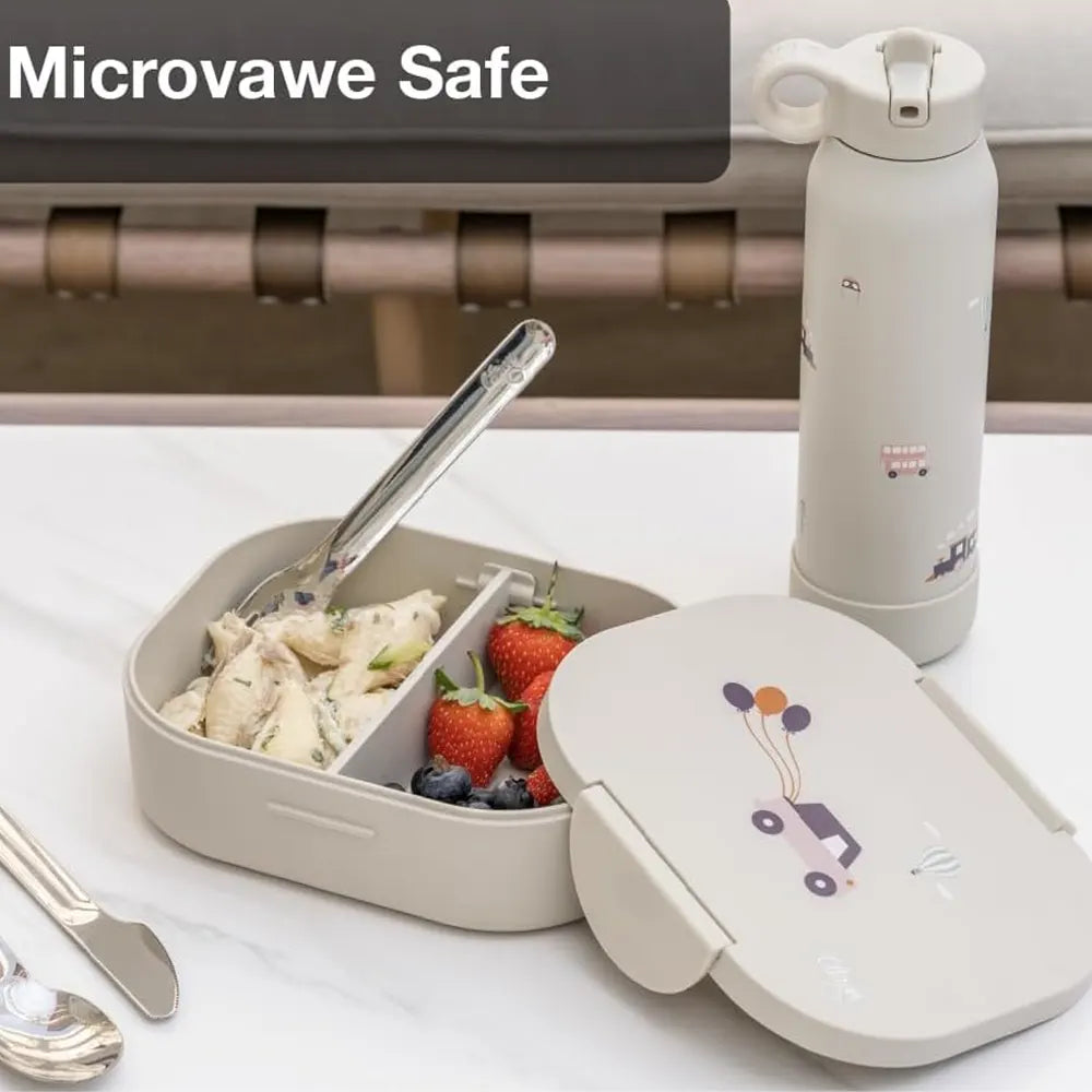 سيترون صندوق غداء عضوي بقسمين – مركبات