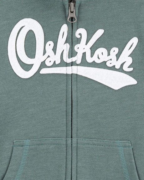Sweat À Capuchon Zippée OshKosh - Vert