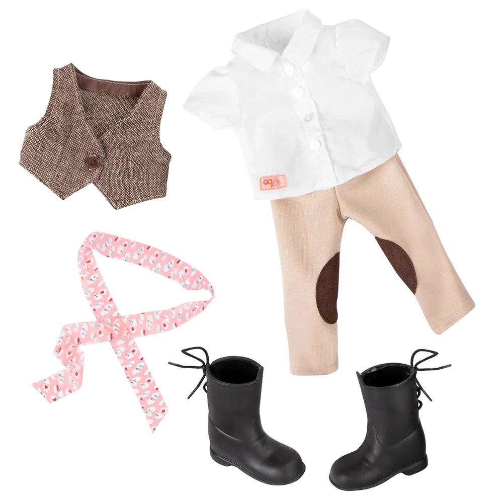 Our Generation Horseback Riding Doll with Blonde Hair 46cm 3Y+ - Leah