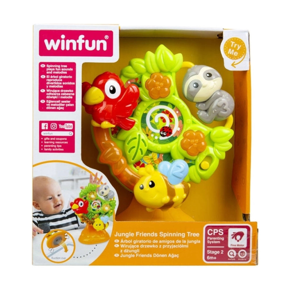 Winfun Arbre Tournant Jungle Friends 6M+