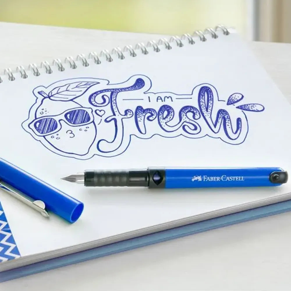 Faber-Castell Fresh Fountain Pen - Blue
