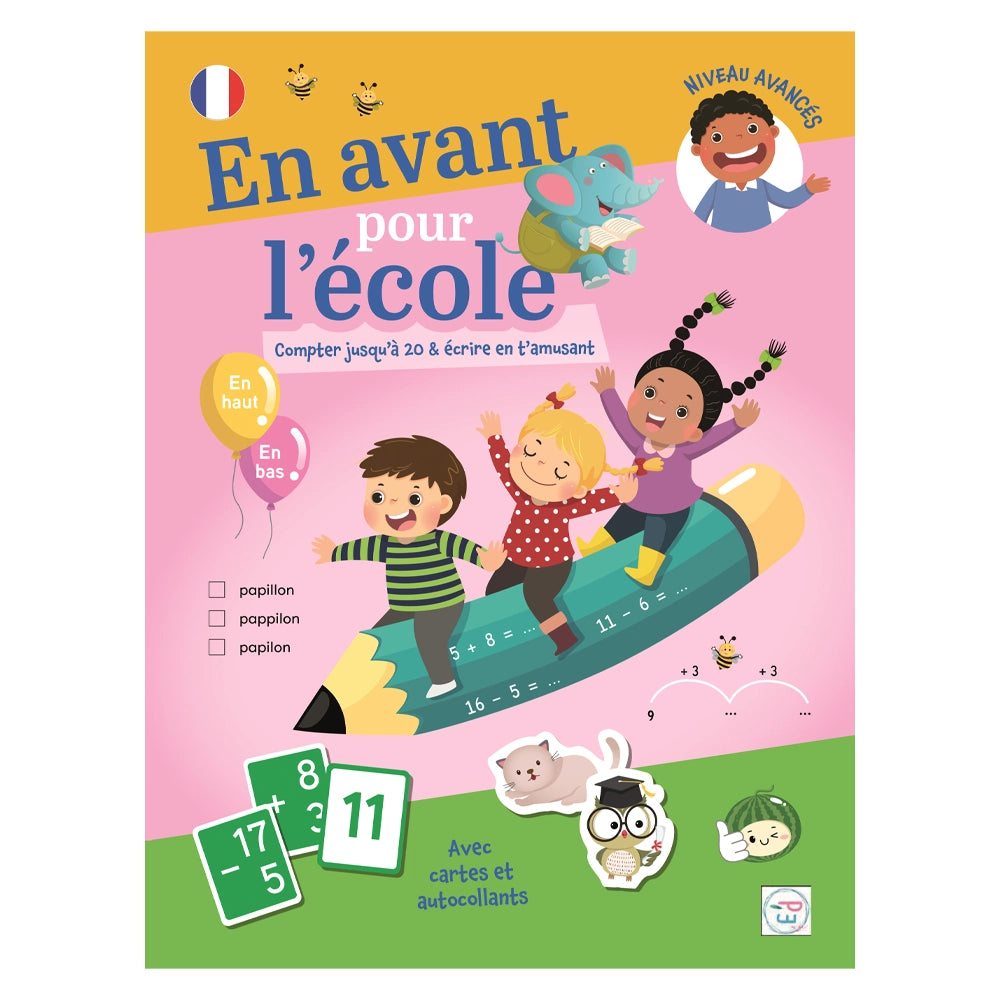 Plume Univers En Avant pour l’École - Compter Jusqu’à 20 & Écrire en t’Amusant