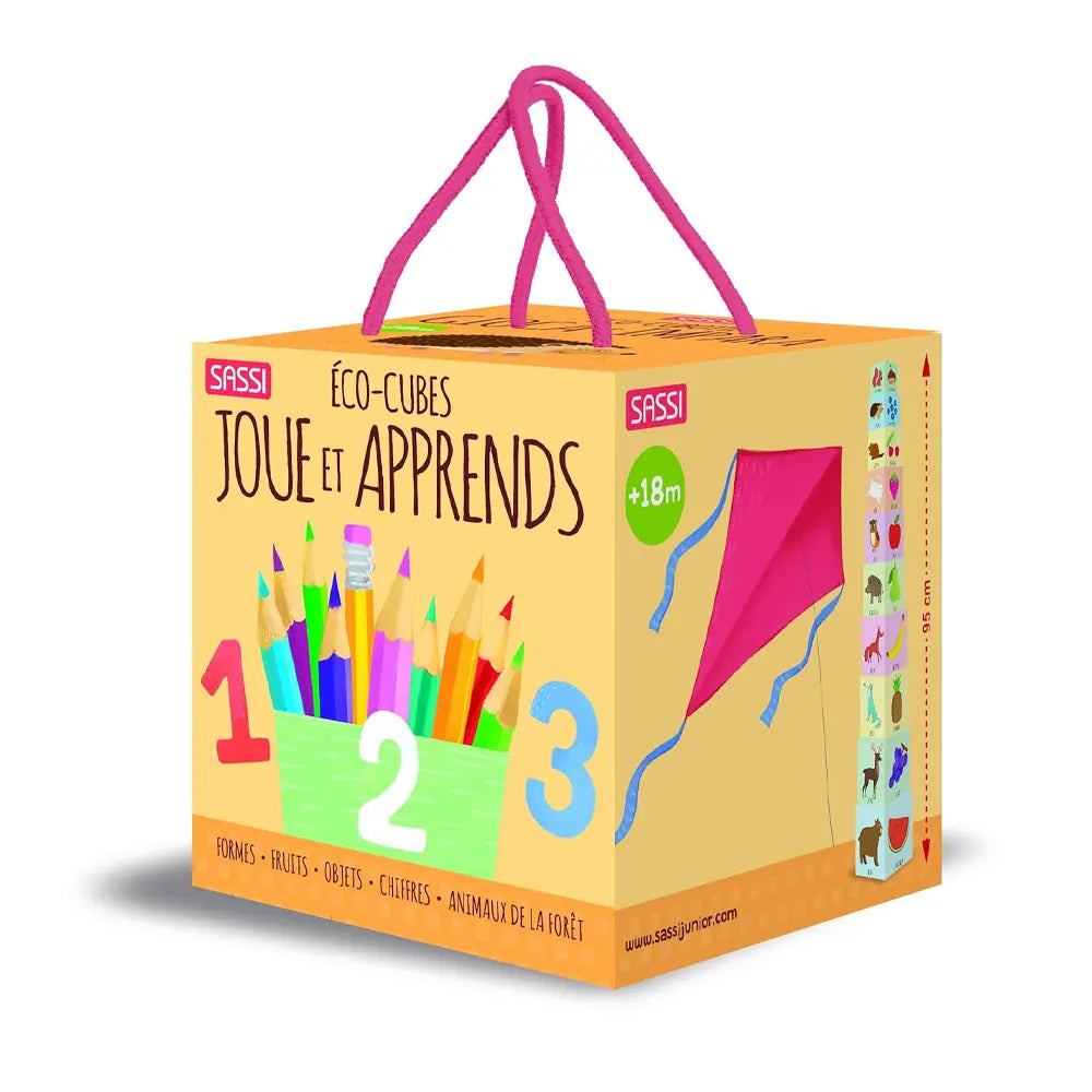 Édu-cubes - Joue et Apprends 18M+