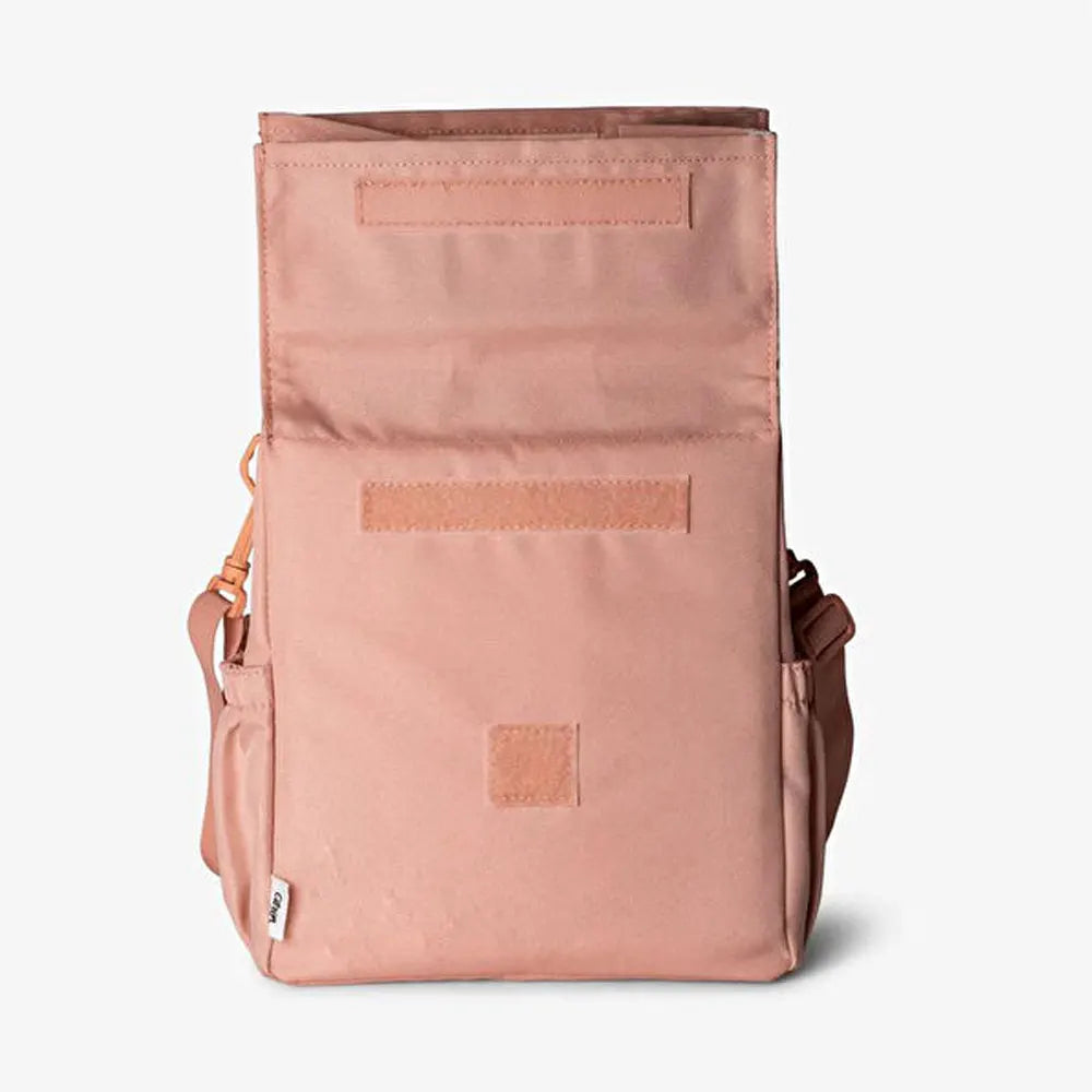 Citron Sac à Lunch Isotherme Enroulable – Rose Poudré