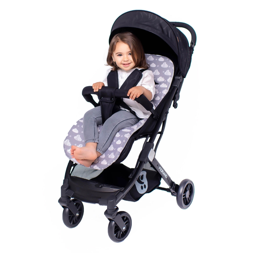 Lorelli Tapis en Mousse à Mémoire pour Poussette - Stars Gray