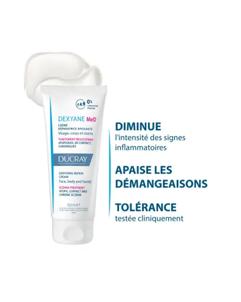 Ducray  Crème Réparatrice Apaisante eczéma - Dexyane MeD 100 ml