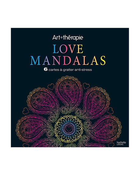 Art Thérapie Cartes a Gratter - Love Mondalas