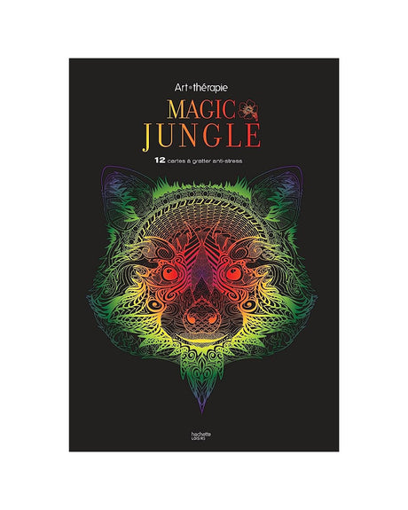 Art Thérapie Cartes à Gratter -Magic Jungle