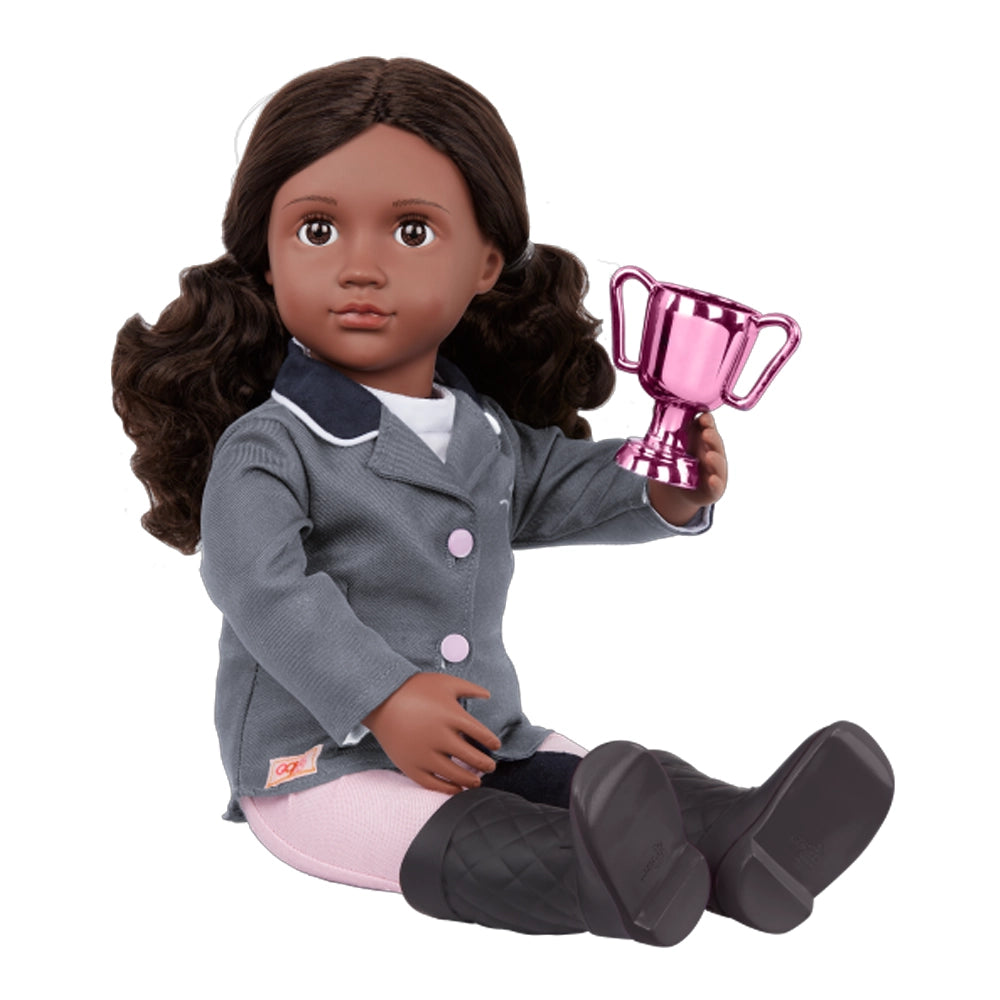 Muñeca Montadora y Libro de Cuentos de Nuestra Generación 3A+ - Rachida