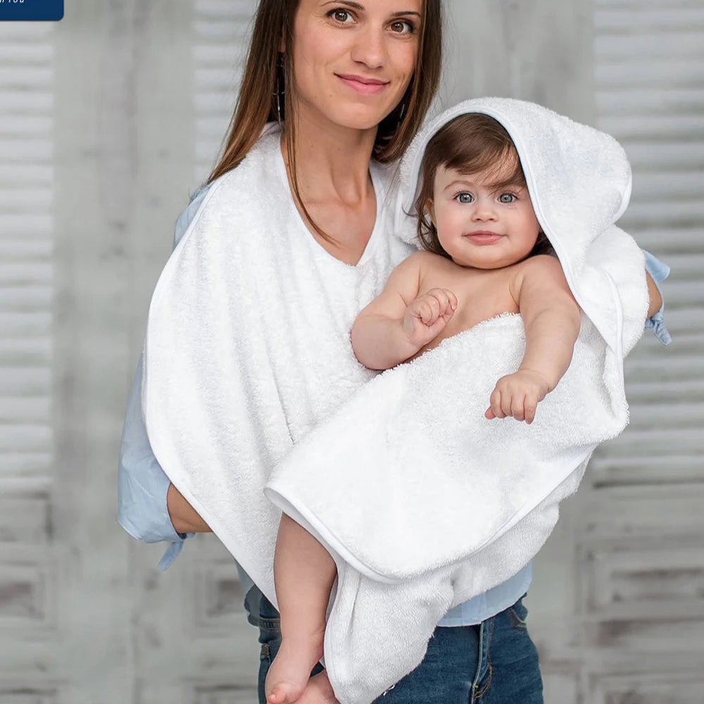 Lorelli Serviette de Bain à Capuche Duo 80x100 cm - Rose