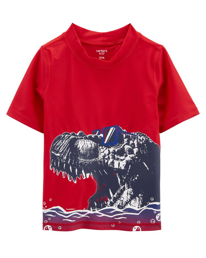 Maillot De Bain Dinosaure Carter's - Rouge