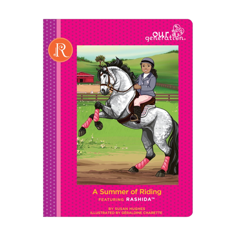 Muñeca Montadora y Libro de Cuentos de Nuestra Generación 3A+ - Rachida
