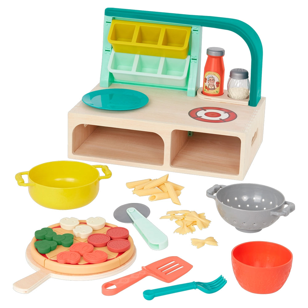 B. Toys Mini Chef - Set de Pizza y Pasta 3A+