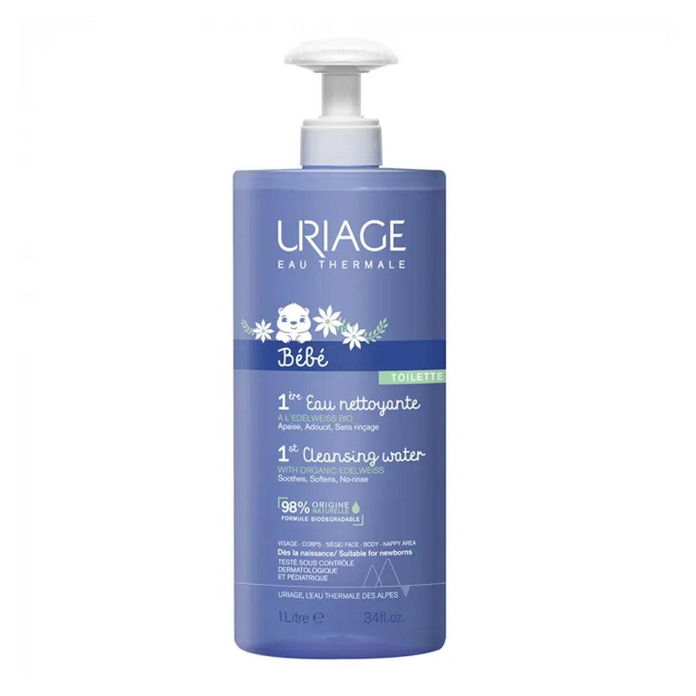 Uriage Bébé 1ère Eau nettoyante - 1L