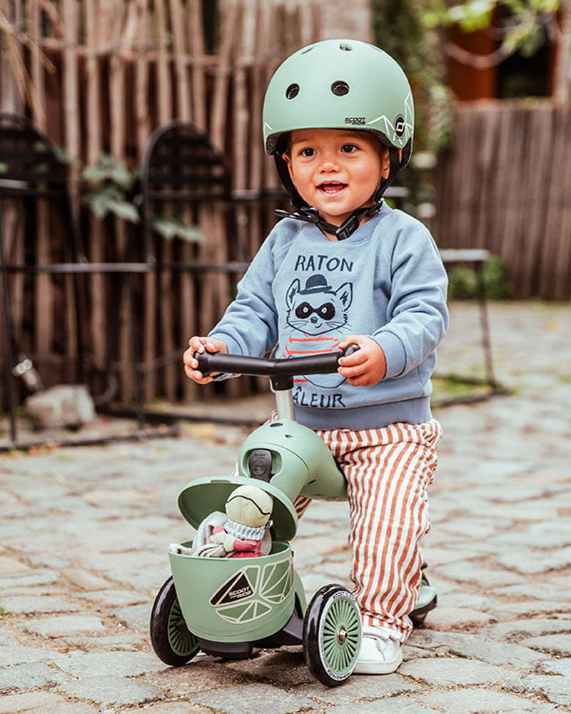 Scooter 2 en 1 Scoot And Ride Highwaykick 1 Lifestyle - Líneas verdes