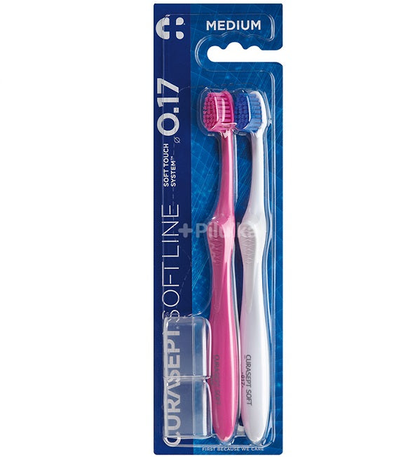 CURASEPT Medium toothbrush 017 MEDIUM Pack