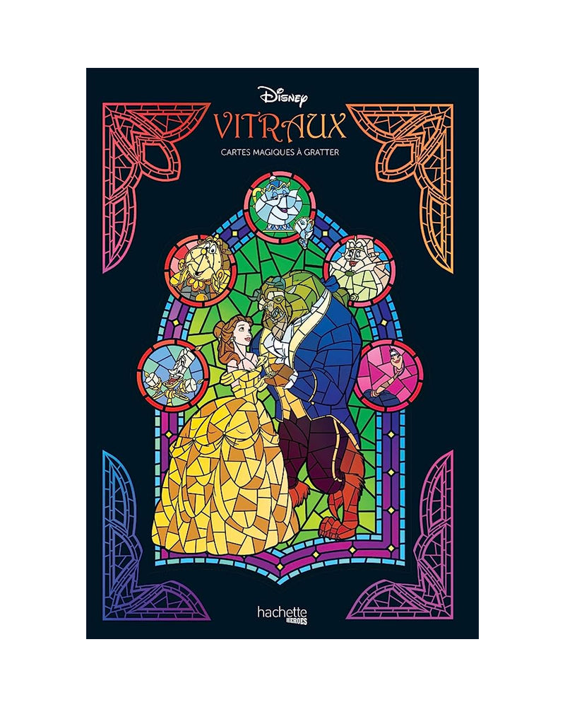 Cartes Magique à Gratter - Vitraux