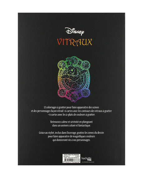 Cartes Magique à Gratter - Vitraux