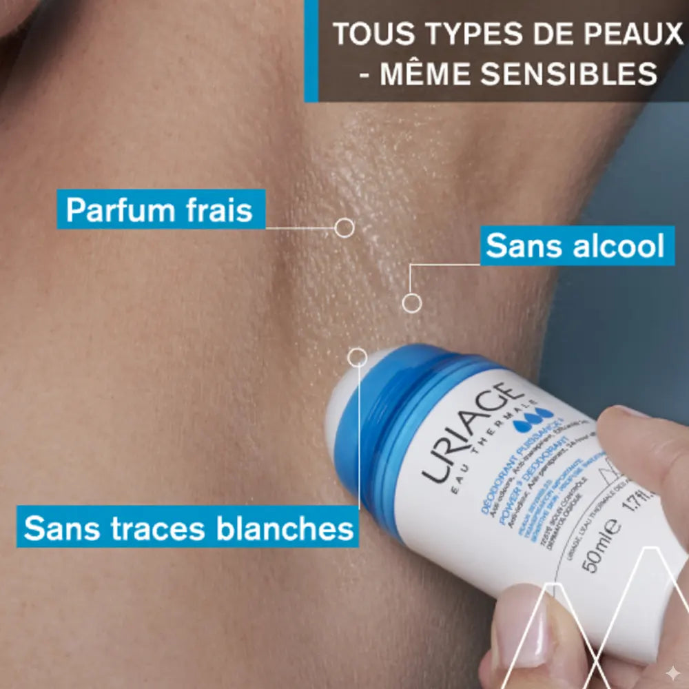 يورياج رول أون مزيل عرق قوي بالماء الحراري 50 مل