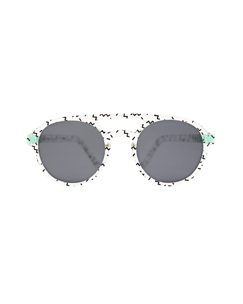 ki ET LA Lunettes Sun 6-9 ans Pizz Zigag - Vert