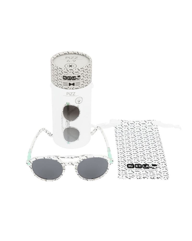 ki ET LA Lunettes Sun 6-9 ans Pizz Zigag - Vert