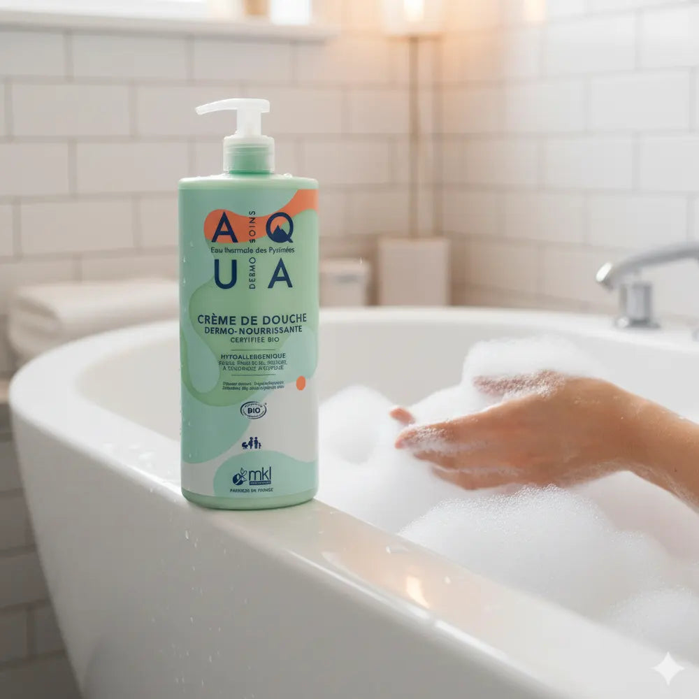 إم كي إل أكوا كريم استحمام مغذي للبشرة 1ل