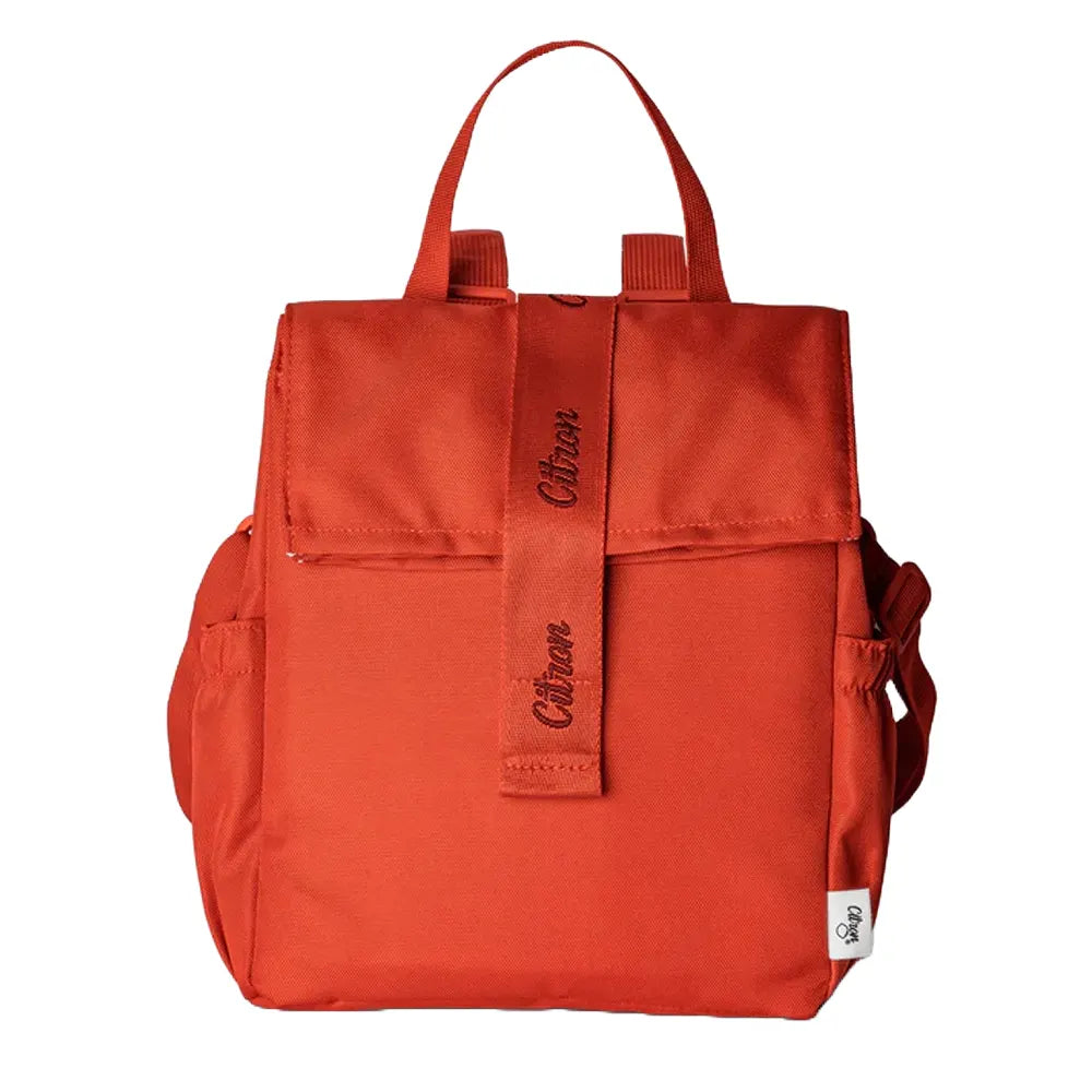Bolsa De Almuerzo Aislante Enrollable Limón - Ladrillo