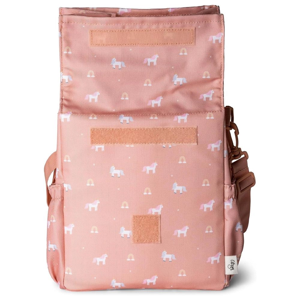 Sac à lunch isotherme enroulable - Licorne