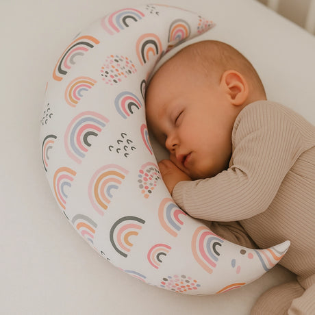 Coussin Babymat - Rainbow Rose