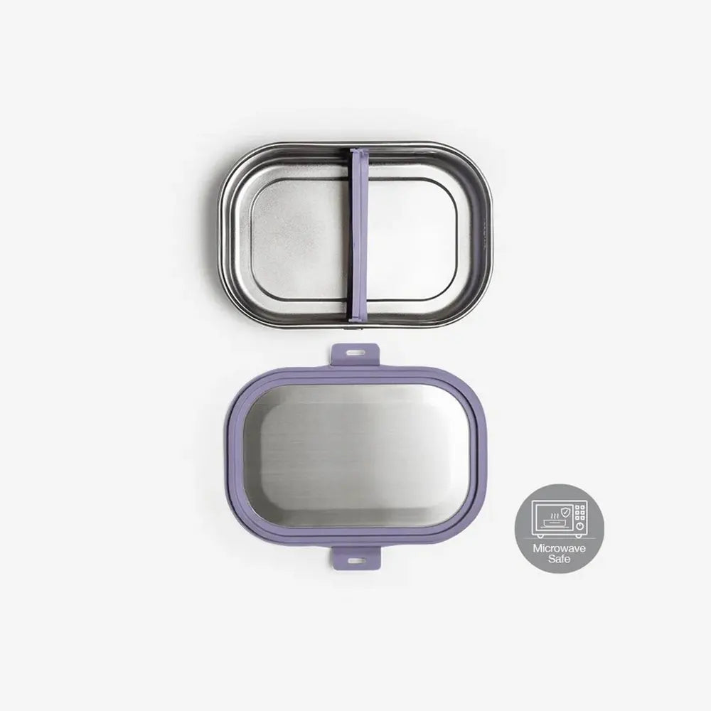 Citron Lonchera de Acero Inoxidable 2 Compartimentos – Violeta