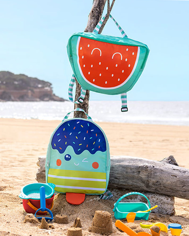 Mochila de playa con helado Eurekakids - 12M+
