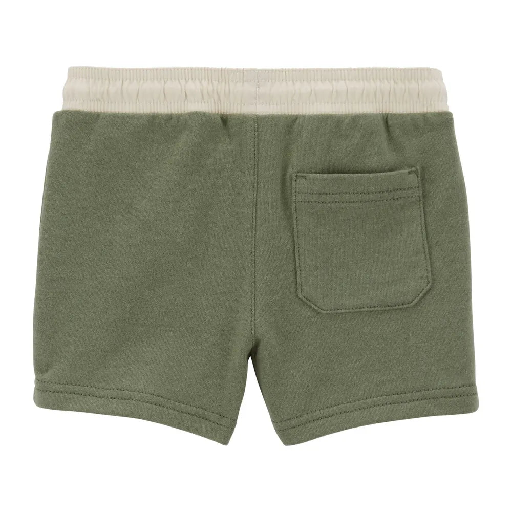 Short en Tricot à Enfiler Carter's - Vert