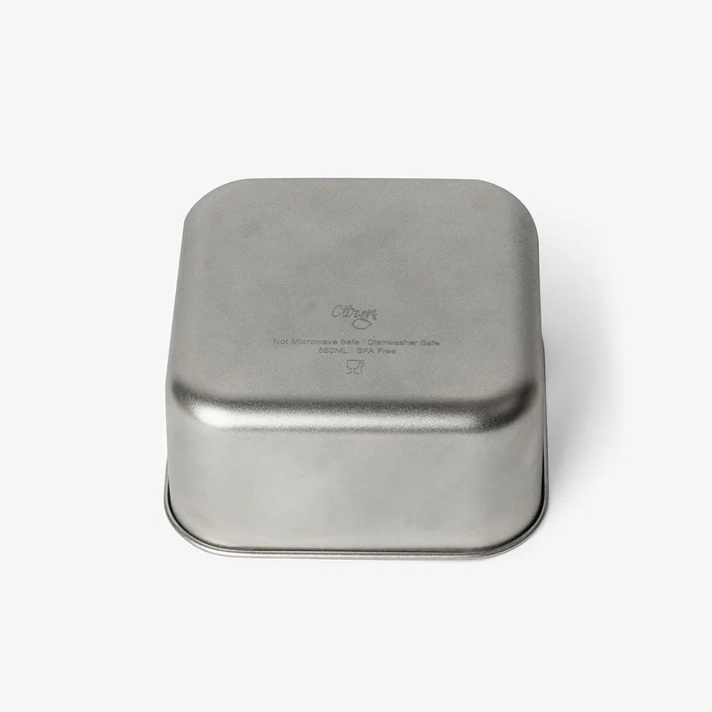 Citron Ensemble de 3 Boîtes à Lunch Empilables en Acier Inoxydable – Spaceship
