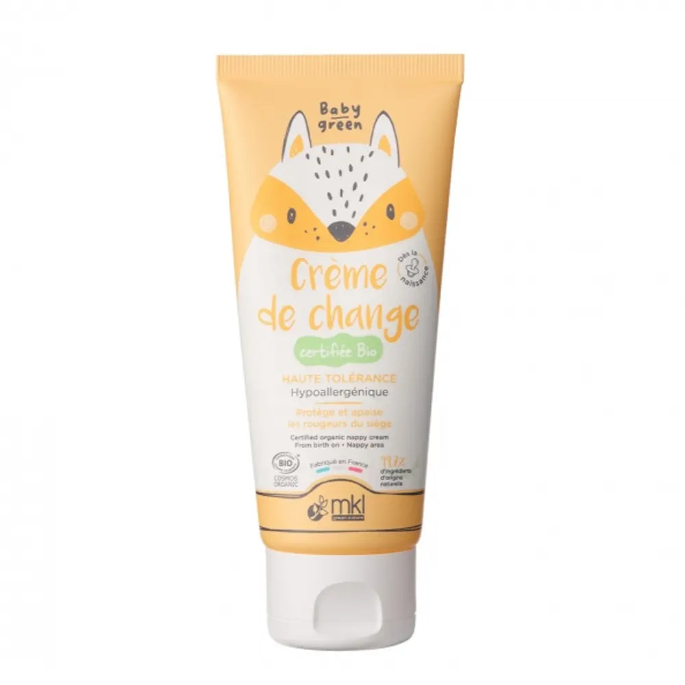 إم كاي إل بايبي غرين كريم الحفاضات العضوي 75 مل