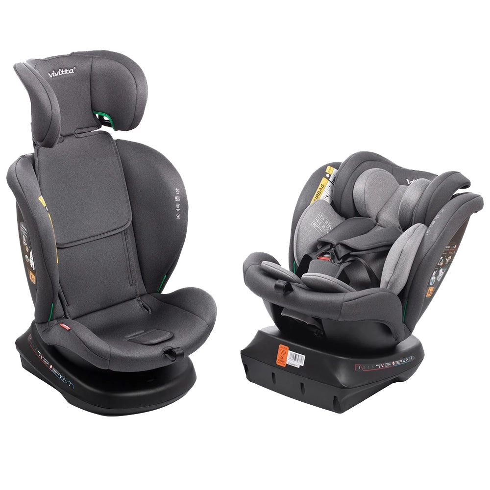 Silla de coche Vivitta Sanna grupo 0/1/2/3 gris