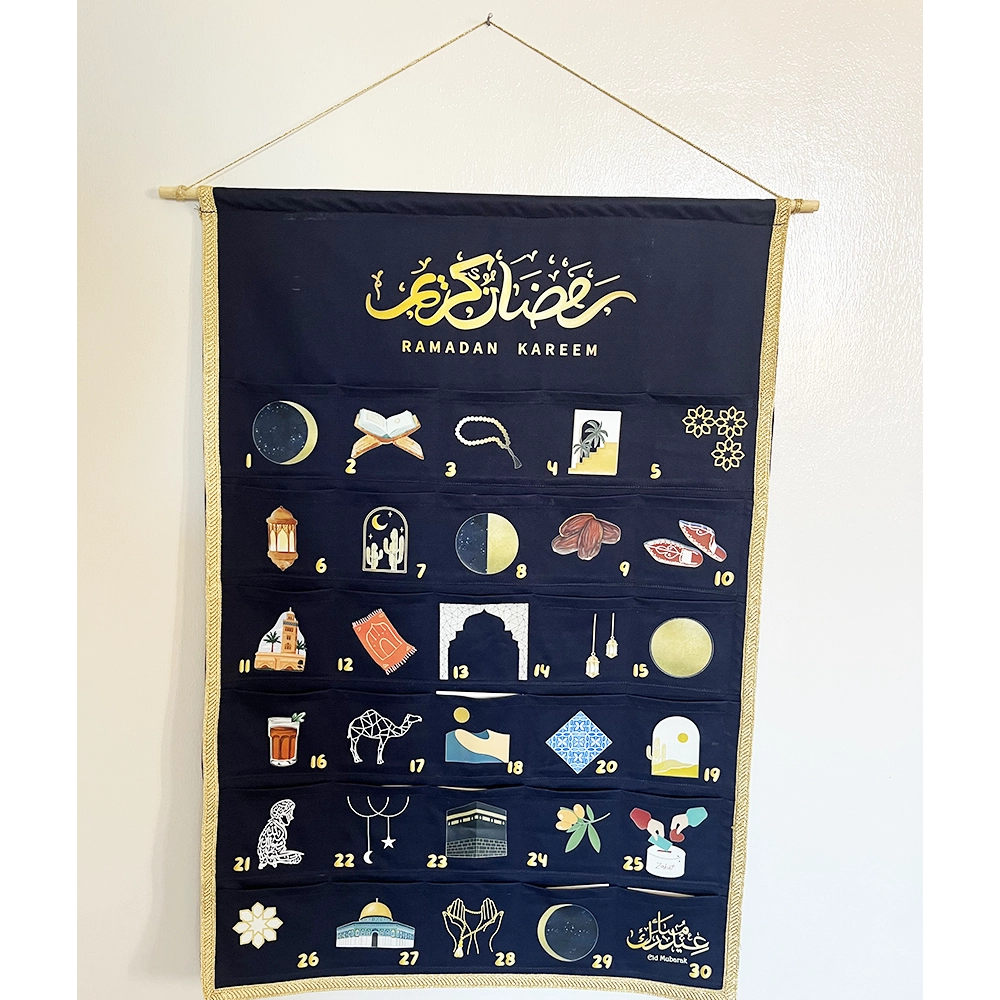 Montessori Ramadan Calendar - Midnight Blue