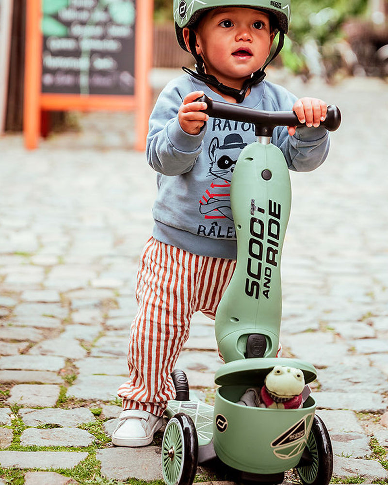 Scooter 2 en 1 Scoot And Ride Highwaykick 1 Lifestyle - Líneas verdes