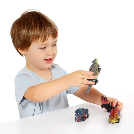 Molto Set de 4 Dinos de Arrastre +3A