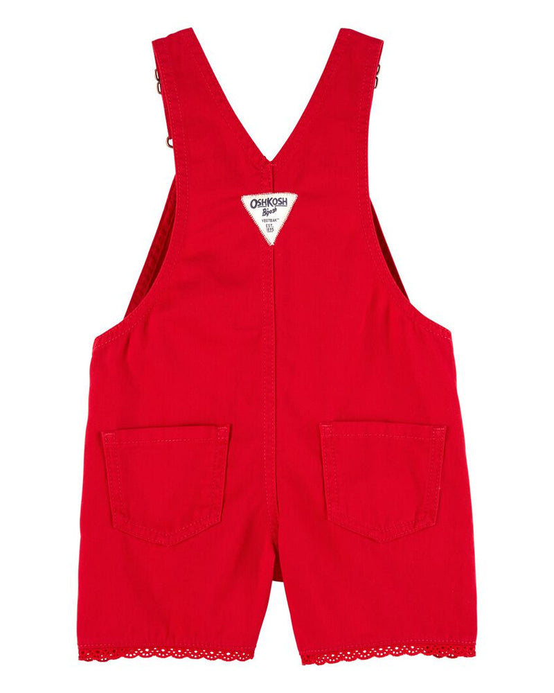 Salopette Short Classique OshKosh - Rouge