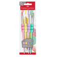 Faber-Castell Lot de 4 Pinceaux Soft Touch Pastel