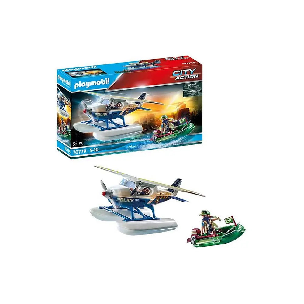 Playmobil City - Seaplane Police Plane