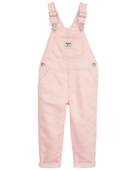 Salopette À Rayures En Hickory OshKosh - Rose