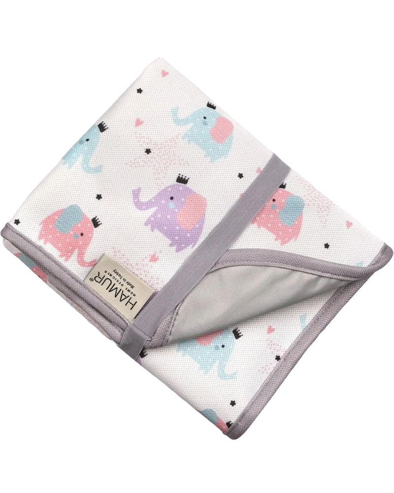 Tapis à Langer Portable - Éléphant