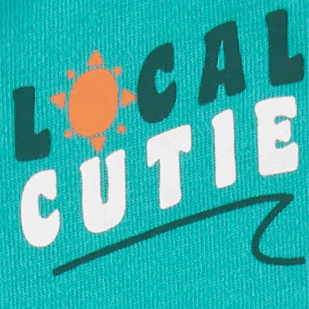 Ensemble 3 Pièces Carter's - Bleu Sarcelle & Gris