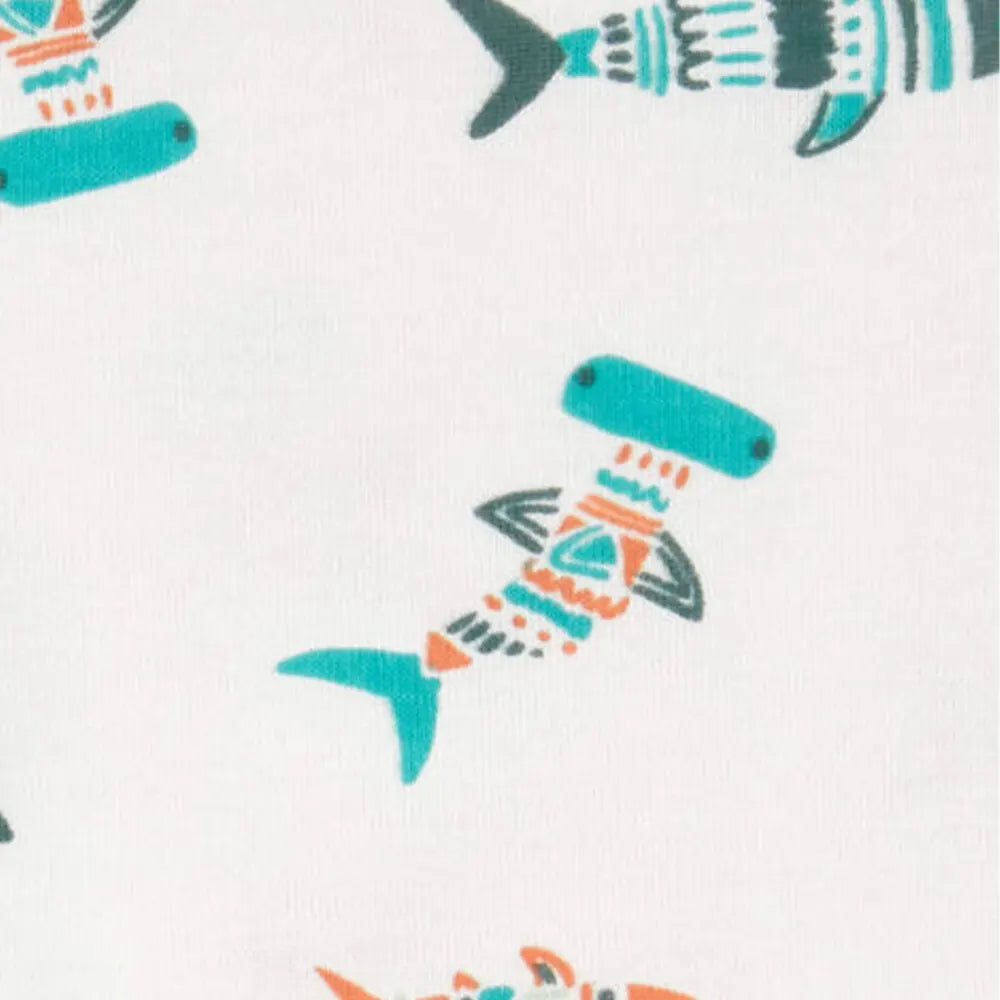 Ensemble 3 Pièces Carter's - Bleu Sarcelle & Gris