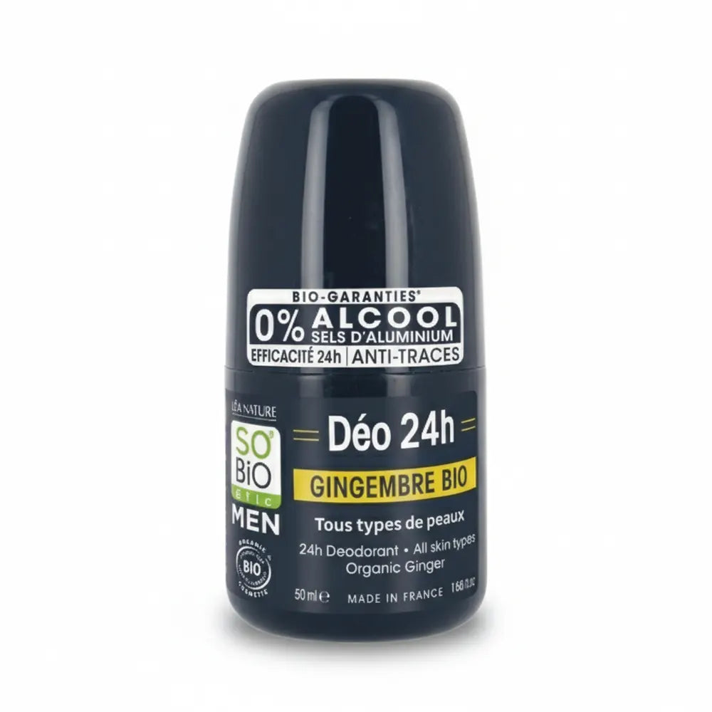 So’Bio Étic Desodorante para Hombre de Jengibre – 50 ml