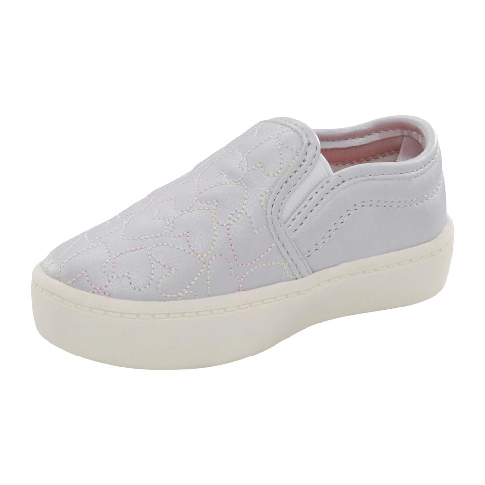 Chaussures À Enfiler Cœurs Carter's Shoes - Argenté