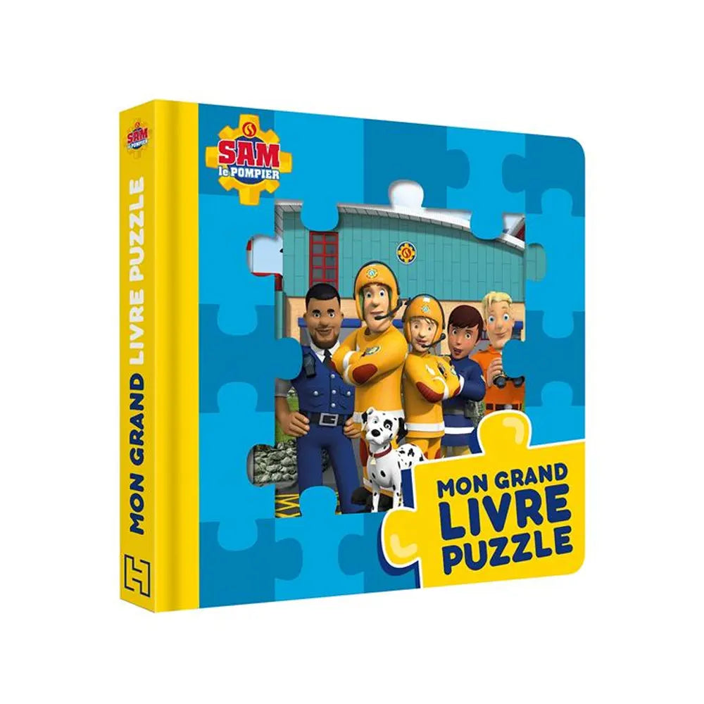 Sam le Pompier Mon grand livre puzzle - 3A+